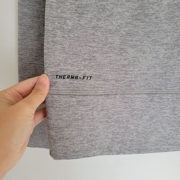 Nike Therma Fit Giants World Series Champions Heather Gray Hoodie Sweatshirt Med - Picture 9 of 16